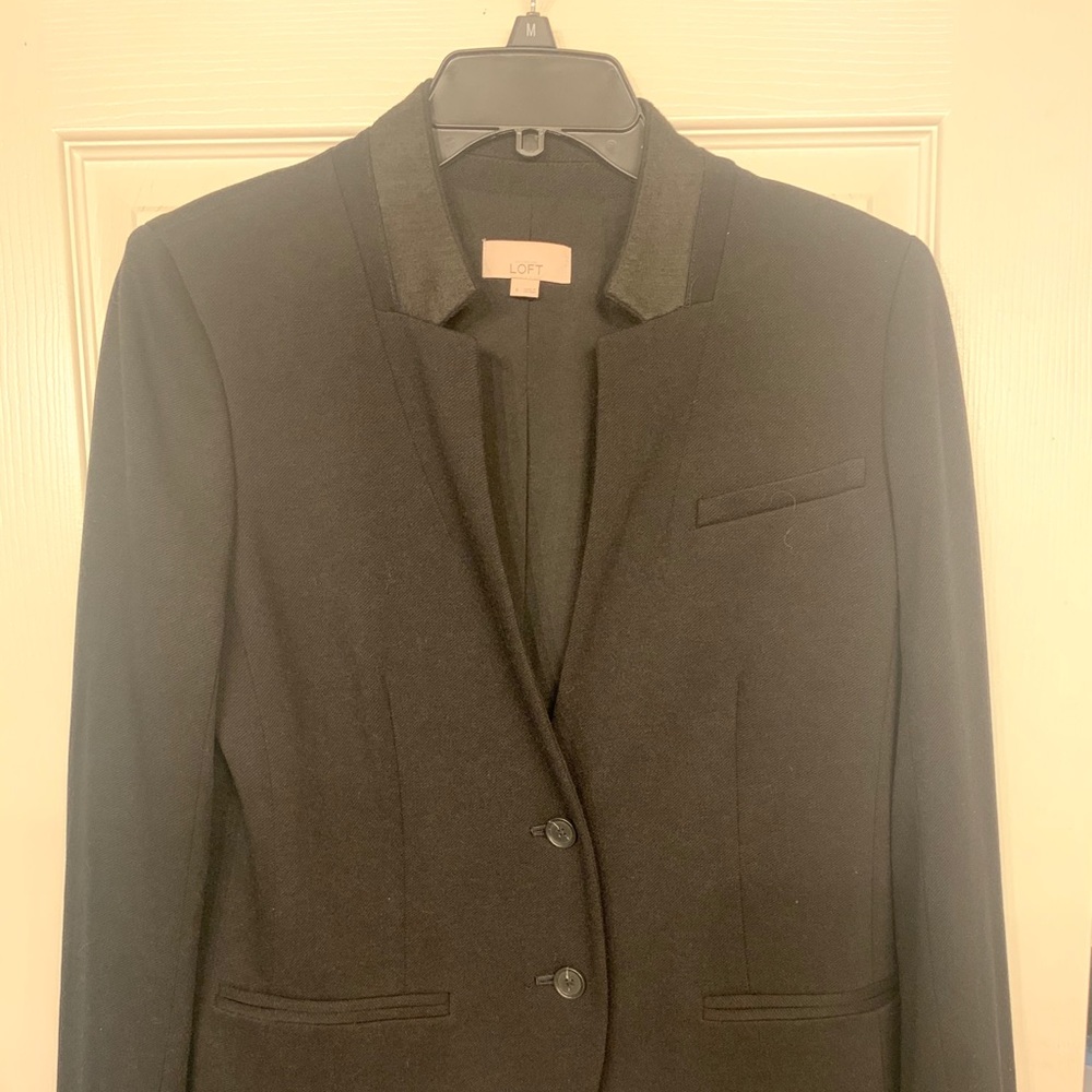 Ann Taylor Loft black blazer